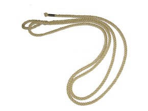 Lano se smyčkou ø 10 mm / 3 m přírodní