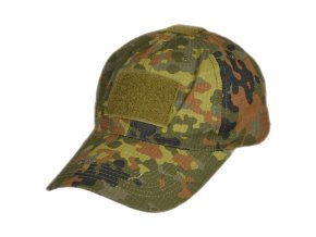 Čepice OPERATOR rip-stop s velcro panely FLECKTARN