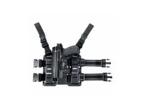 Pouzdro pistolové PHDLB stehenní CZ P-10C, Glock 19 se závěsem 855 LEVÉ