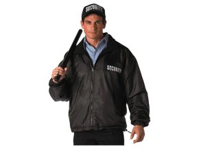 Bunda SECURITY oboustranná ČERNÁ