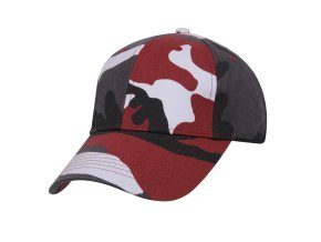 Čepice baseball Supreme Low RED CAMO