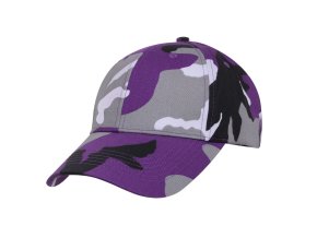 Čepice baseball Supreme Low VIOLET CAMO