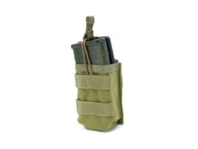 Sumka MOLLE na 2 zásobníky M4/AR-15 KHAKI použitá