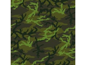 Látka AČR vz.95 les LES šíře 140 cm