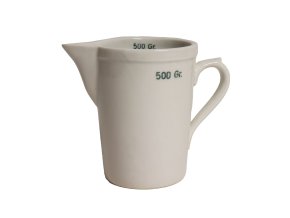 Odměrka porcelánová lékárénská 500 ml