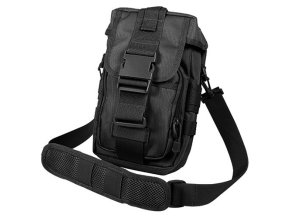 Taška taktická FLEXIPACK přes rameno ČERNÁ