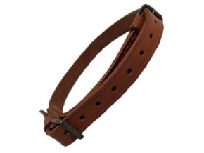 Řemínek AČR ustrojovací kožený dvě přezky použitý