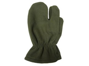 Rukavice palcové AČR 2000 fleece střední ZELENÉ