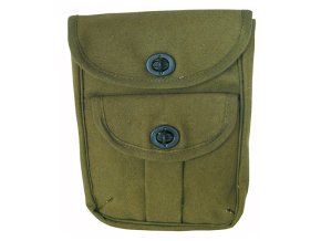 Pouzdro CANVAS velké ZELENÉ