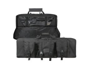 Taška na pušku s pouzdry 90 cm ČERNÁ