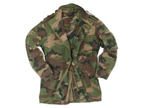 Bunda /kongo/ slovenská SK vz.97 použitá mix - poškozený zip