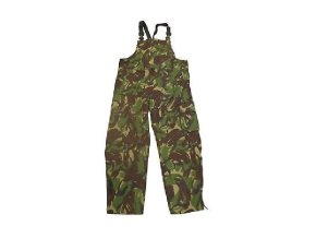 Kalhoty britské s laclem GORETEX DPM použité