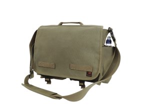 Taška přes rameno CONCEALED CARRY Messenger ZELENÁ