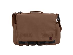Taška přes rameno CONCEALED CARRY Messenger HNĚDÁ