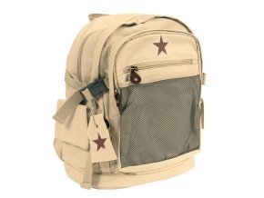 Batoh DELUXE VINTAGE STAR KHAKI