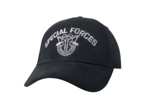 Čepice SPECIAL FORCES baseball ČERNÁ