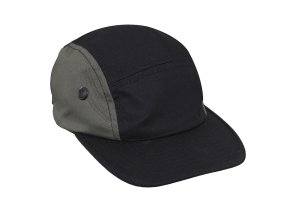 Čepice s bočními větracími otvory ZELENÁ/ČERNÁ