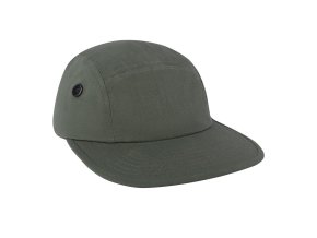 Čepice s bočními větracími otvory rip-stop ZELENÁ