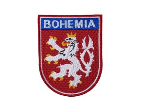 Nášivka ČESKÝ LEV + BOHEMIA - BAREVNÝ