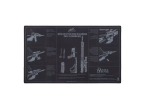 Podložka pracovní RIFLE pryžová ČERNÁ