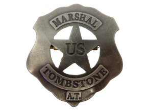 Replika odznak, hvězda U.S. Marshal Tombstone A.T.