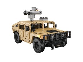 Stavebnice HUMVEE s dálkovým ovládáním - 628 dílů