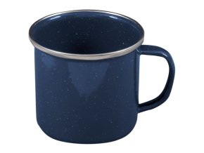 Hrnek plechový smaltovaný 350 ml MODRÝ