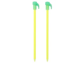 Kolíky stanové FLUORESCENČNÍ 20 cm sada 6 ks