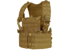 Vesta taktická MOLLE CHEST SET COYOTE BROWN