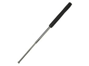 Obušek teleskopický 67cm/26" kalený s pouzdrem BH-55 STŘÍBRNÝ