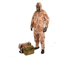 Oblek protichemický FOP-96 vz.95 DESERT použitý