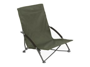 Židle PERCH CAMPING nízký posez ZELENÁ