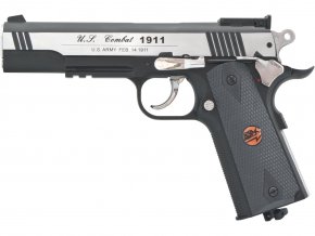 Vzduchová pistole Bruni US Combat 1911 M stříbrná