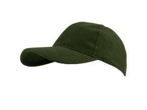 Čepice dětská baseball s kšiltem ZELENÁ