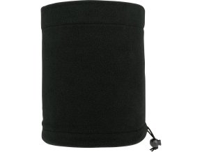 Nákrčník FLEECE se stahováním ČERNÝ