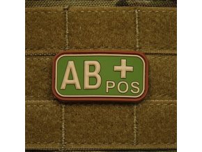 Nášivka KREV AB POS plast MULTICAM®