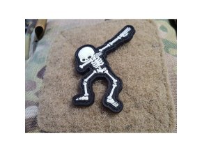 Nášivka TRIUMPH SKELETON velcro GLOW IN THE DARK