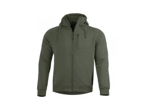 Mikina LEONIDAS 2.0 CAMO GREEN