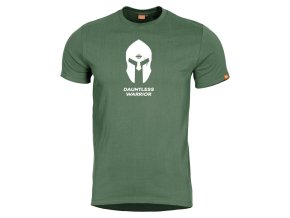 Triko SPARTAN HELMET ZELENÉ