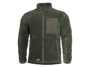 Mikina GRIZZLY FULL-ZIP ZELENÁ vel.3XL