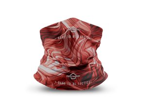 Nákrčník SKIRON LIQUID anatomicky tvarovaný ČERVENÝ