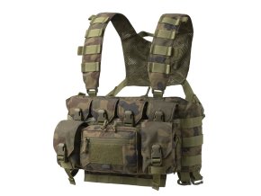 Vesta chest rig GUARDIAN RECCE WOODLAND POLSKÝ