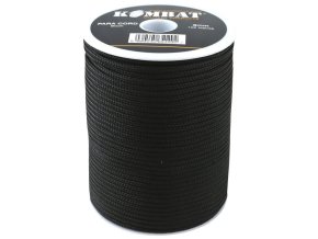 Šňůra PARA CORD ø 3 mm / 100 m ČERNÁ