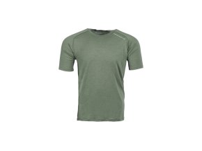 Triko funkční LOCHSA 180 MERINO krátký rukáv LODEN ZELENÉ