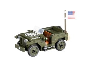 Stavebnice US ARMY JEEP
