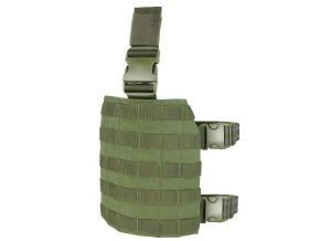 Panel stehenní MOLLE DROP LEG - ZELENÝ
