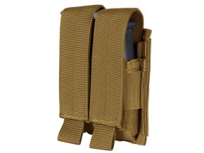 Sumka MOLLE dvojitá na zásobník M9 COYOTE BROWN