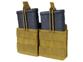 Sumka MOLLE na zásobníky 2xM14 otevřená COYOTE BROWN