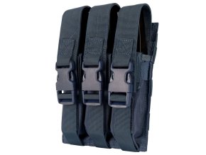Sumka MOLLE trojitá na zásobníky MP5 MODRÁ
