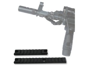 RAIL PICATINNY WEAWER sada 2 kusů /155 mm a 98 mm/